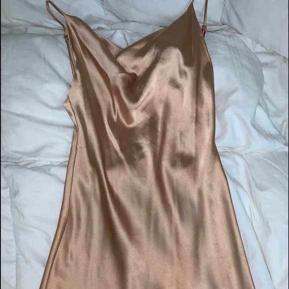 Princess Polly satin cowl neck dress - Picture 2 of 3